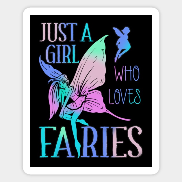 Fairycore Aesthetic Fairy Girl Who Loves Fairies Magnet by Alex21